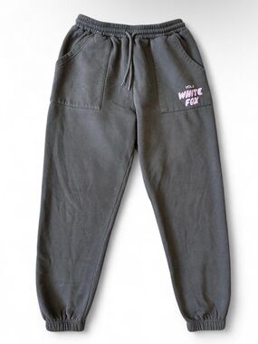 White Fox Offstage Sweatpants Volcanic Women’s Casual Wear - Size Medium